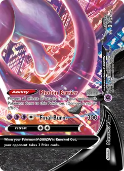 Kaart Mewtwo V-UNION