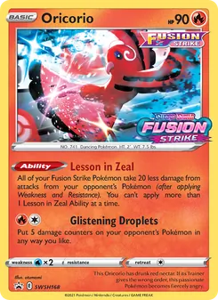 Kaart Oricorio