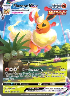 Kaart Flareon VMAX