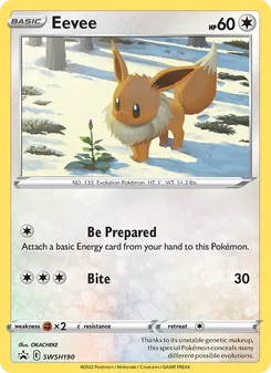 Kaart Eevee