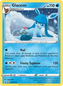 Kaart Glaceon