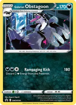 Kaart Galarian Obstagoon