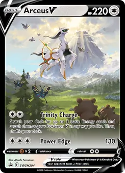 Kaart Arceus V