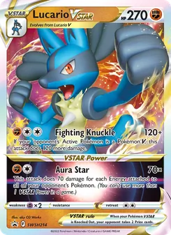 Kaart Lucario VSTAR