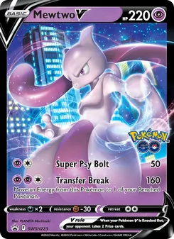 Kaart Mewtwo V