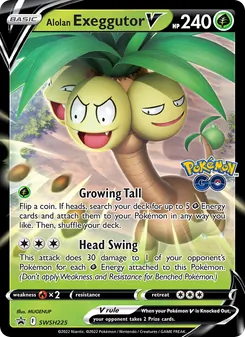 Kaart Alolan Exeggutor V