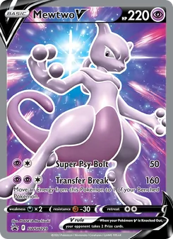 Kaart Mewtwo V