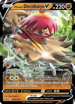 Kaart Hisuian Decidueye V