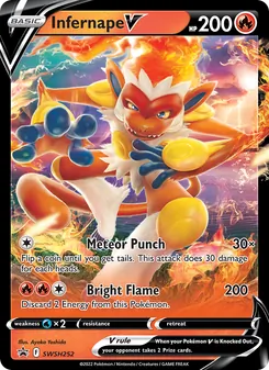 Kaart Infernape V