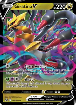 Kaart Giratina V