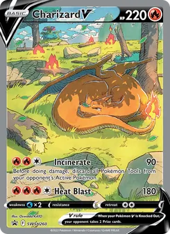 Kaart Charizard V