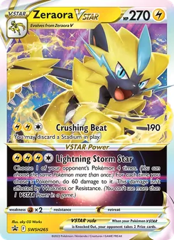 Kaart Zeraora VSTAR