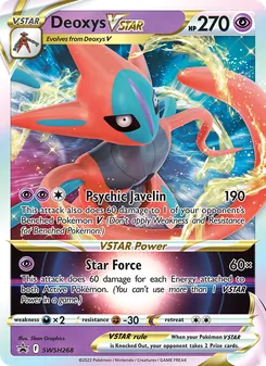 Kaart Deoxys VSTAR