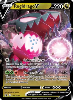Kaart Regidrago V