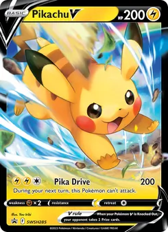 Kaart Pikachu V
