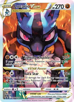 Kaart Lucario VSTAR