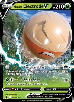 Kaart Hisuian Electrode V
