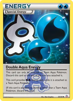 Kaart Double Aqua Energy