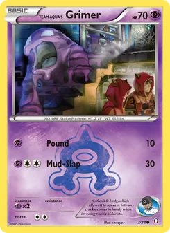 Kaart Team Aqua's Grimer