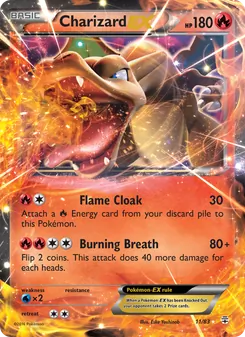 Kaart Charizard EX