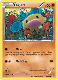 Kaart Diglett