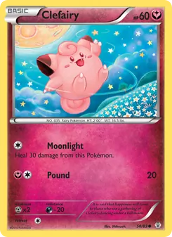 Kaart Clefairy