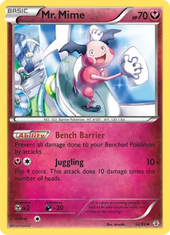 Kaart Mr. Mime