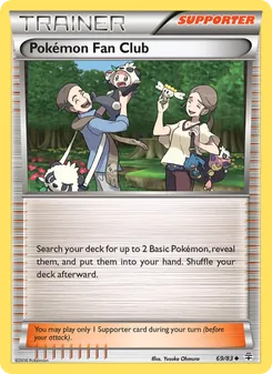 Kaart Pokémon Fan Club