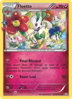 Kaart Floette