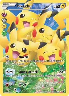Kaart Pikachu