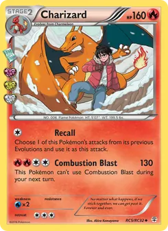 Kaart Charizard