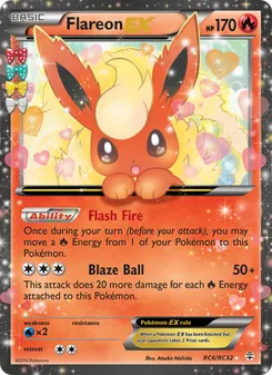 Kaart Flareon EX