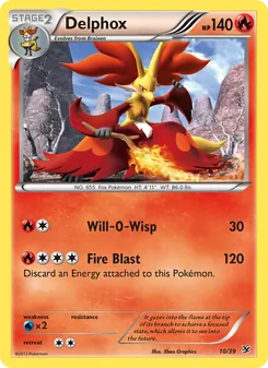 Kaart Delphox