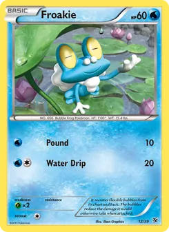Kaart Froakie
