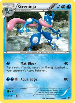 Kaart Greninja