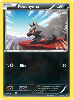 Kaart Poochyena