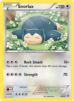 Kaart Snorlax