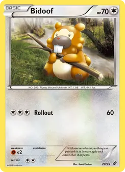 Kaart Bidoof