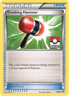 Kaart Crushing Hammer
