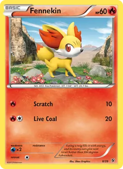 Kaart Fennekin