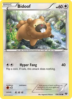Kaart Bidoof