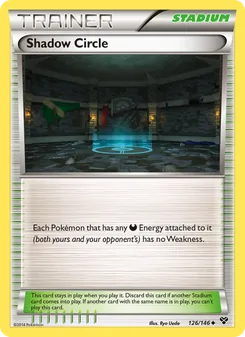 Kaart Shadow Circle