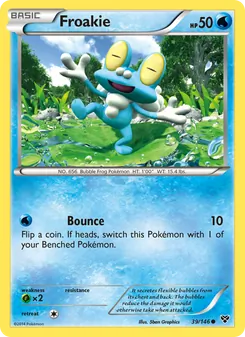 Kaart Froakie