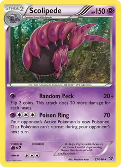 Kaart Scolipede