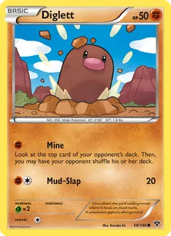 Kaart Diglett