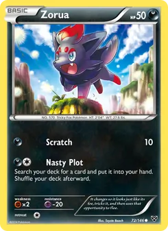 Kaart Zorua