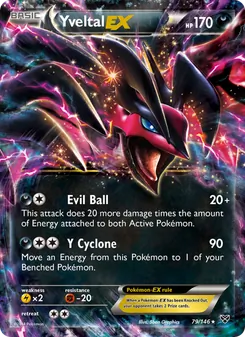 Kaart Yveltal EX