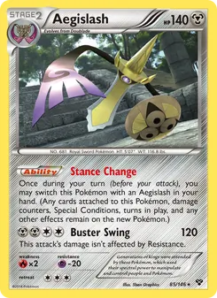 Kaart Aegislash