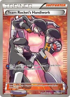 Kaart Team Rocket's Handiwork