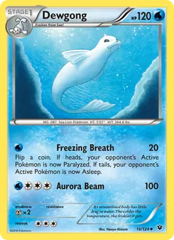 Kaart Dewgong